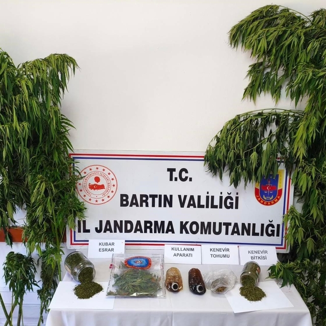 Bartın'da uyuşturucu operasyonu: 1 gözaltı