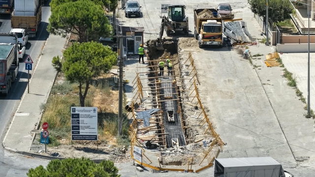 Aydın Büyükşehir'den Söke'de altyapı yatırımı