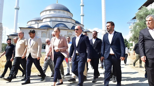 Vali Varol, Nazilli Külliye Camisi inşaatını inceledi