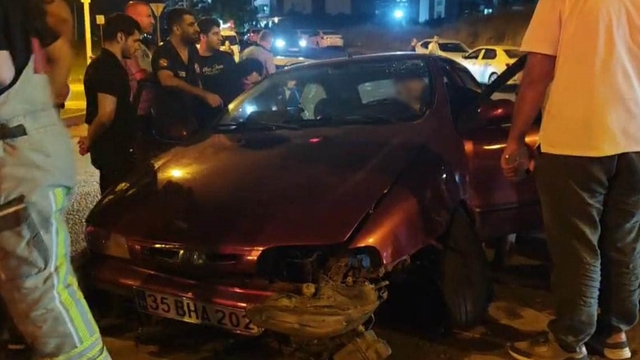 Kaza sonrası hem hakaret etti hem de işini yapan gazeteciye görüntü çekmesinin kötü olduğunu söyledi