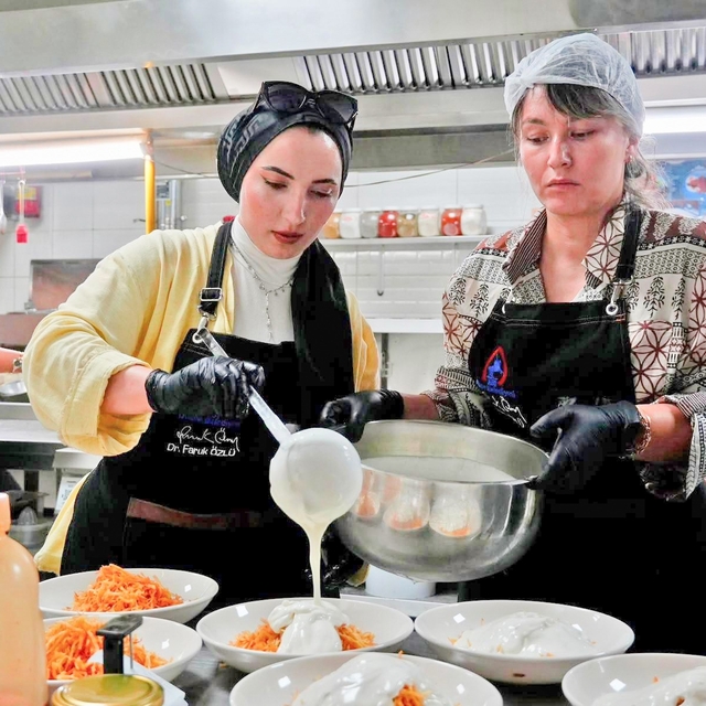 Düzce'de 50 kadın gastronomi sektörüne hazırlandı