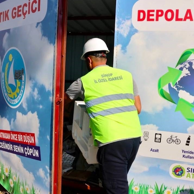 Sinop İl Özel İdaresi'nden sıfır atık hamlesi