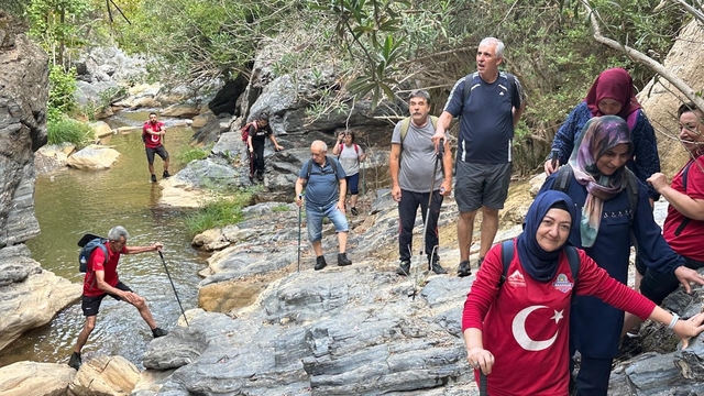 TURBELDAK'ın rotası Çıkrıkçı-Karacaali Kanyonu oldu