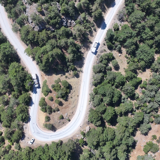Ayvacık Mahallesi yolunda 6 kilometrelik asfalt çalışması