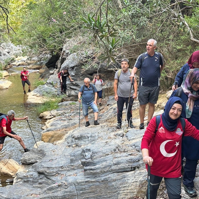 TURBELDAK'ın rotası Çıkrıkçı-Karacaali Kanyonu oldu