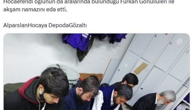 'Kuytulcular' üyelerinden namazda 'selfie'