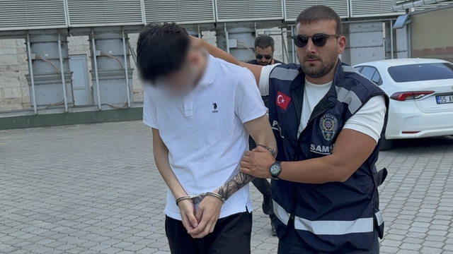 Samsun'da silahlı yaralama zanlısı tutuklandı