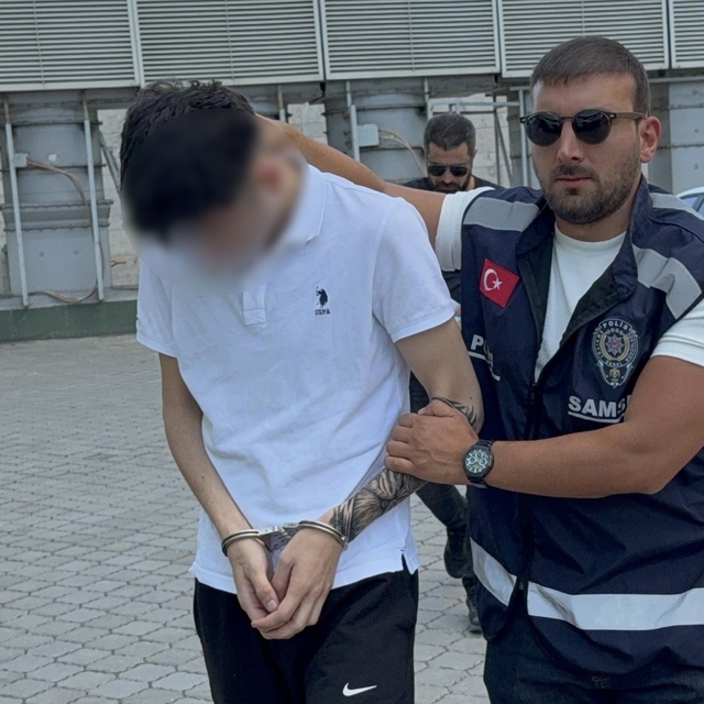 Samsun'da silahlı yaralama zanlısı tutuklandı