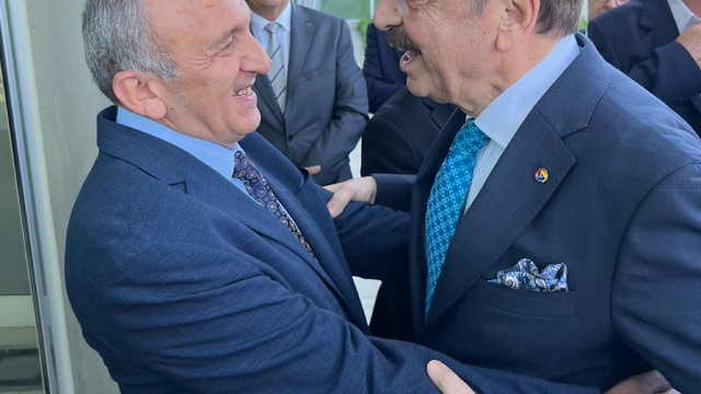 Başkan Yılmaz, Hisarcıklıoğlu'nun Balıkesir programına katıldı
