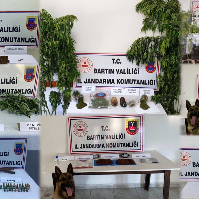 Bartın'da uyuşturucu operasyonu: 16 gözaltı