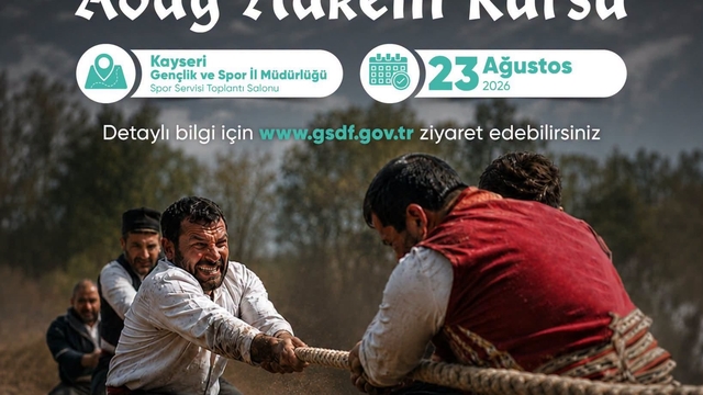 Halat Çekme Aday Hakem Kursu Kayseri'de düzenlenecek