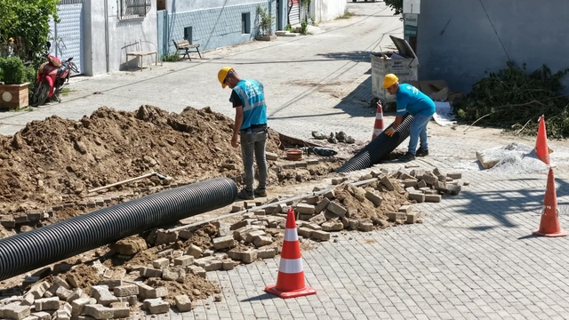 Aydın Büyükşehir'den İncirliova'da altyapı yatırımı