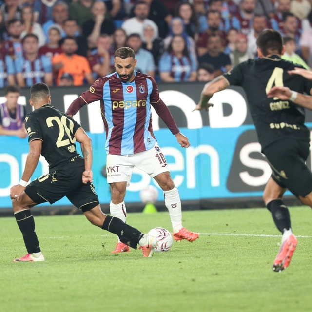 Trabzonspor'un üstünlüğü skora yansımadı