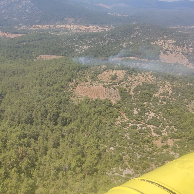 Muğla'da orman yangını kontrol altına alındı