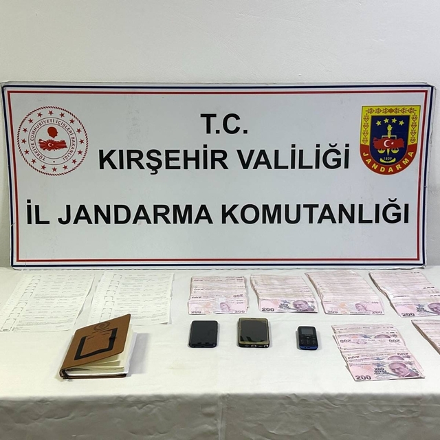 Kırşehir'de tefecilik operasyonu: 712 milyon liralık hesap hareketi tespit...
