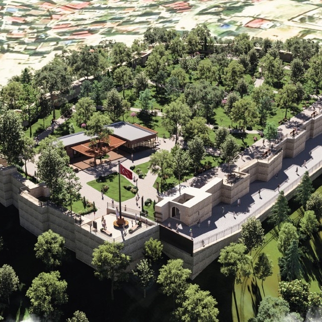 Tarihi Kahramanmaraş Kalesi restorasyonunda sona yaklaşılıyor