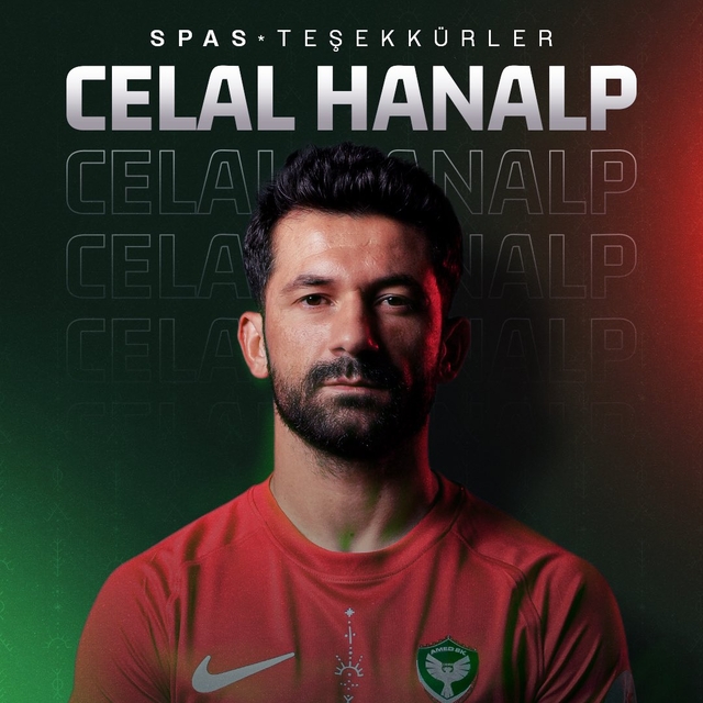 Amed Sportif Faaliyetler'de Celal Hanalp, bedelsiz Vanspor'a transfer oldu