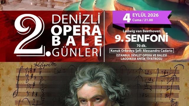 Laodikeia'da, 2. Denizli Opera ve Bale Günleri ile sanat rüzgarı sürüyor