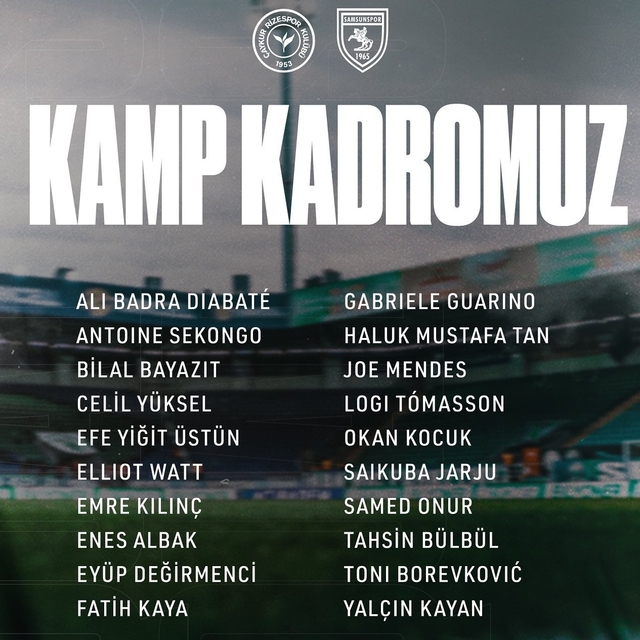 Samsunspor revire döndü: Mouandilmadji ve Makoumbou da sakatlandı