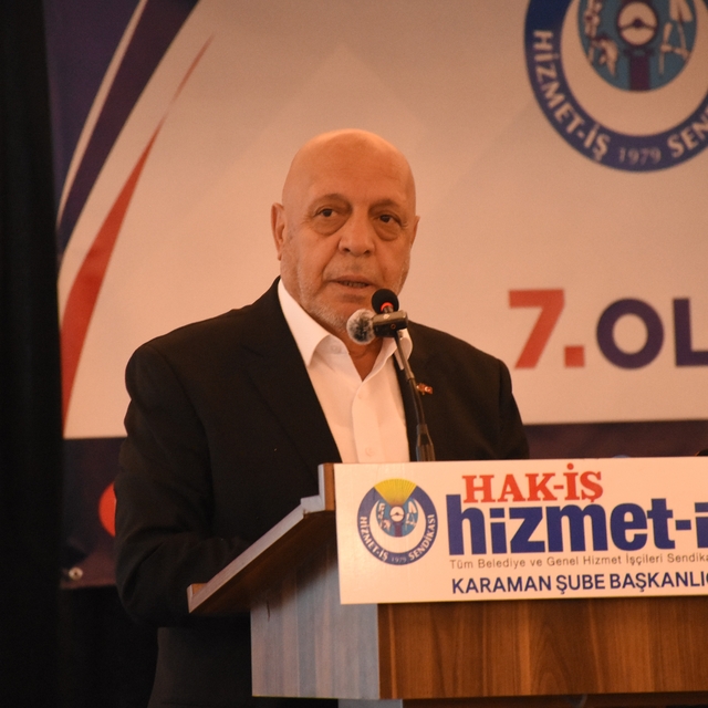 HAK-İŞ Genel Başkanı Mahmut Arslan: "Asgari Ücret Tespit Komisyonu'nun yapı...