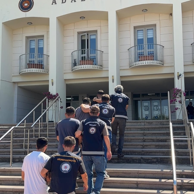 Bodrum ve Marmaris'te göçmen kaçakçılığı operasyonu: 5 şüpheli tutuklandı