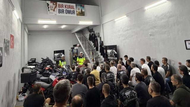 Çanakkale'de motosikletlilere denetim