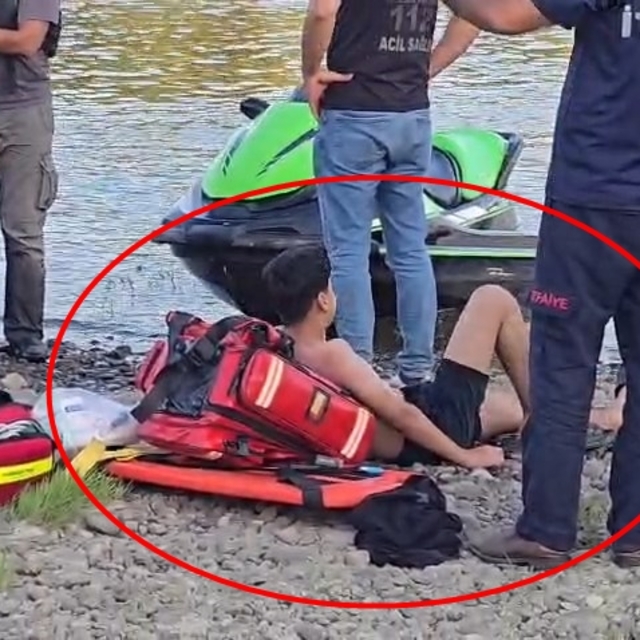 Nehirde boğulma tehlikesi geçiren kardeşlerden biri kayboldu; arama çalışma...