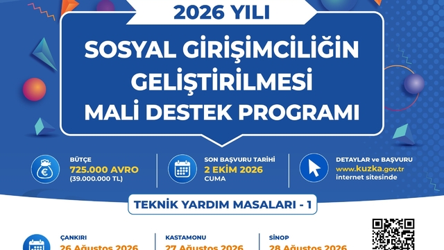 KuZKA, SOSGİP'e proje sunacaklara teknik destek verecek