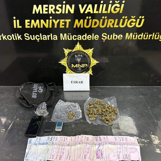 Mersin'de torbacı operasyonu: 3 tutuklama