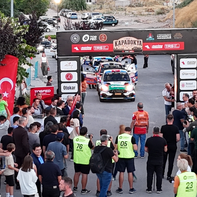 Türkiye Ralli Şampiyonası, Kapadokya'da toprak etaplarda start aldı