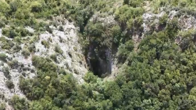 Kadı Harmanı Kokurdanı dronla görüntülendi