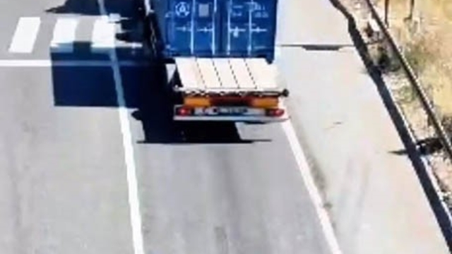 Bilecik'te dron destekli trafik denetimi