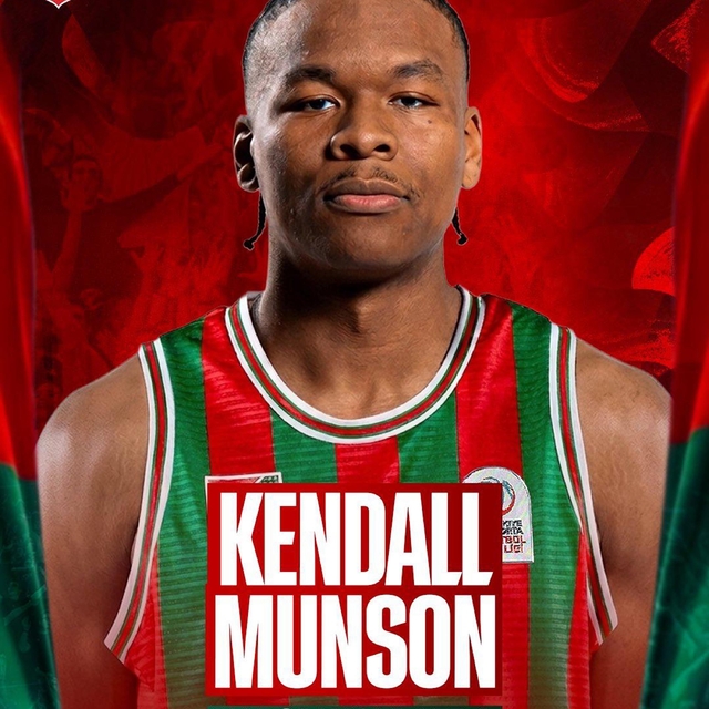 Kendall Munson Karşıyaka'da