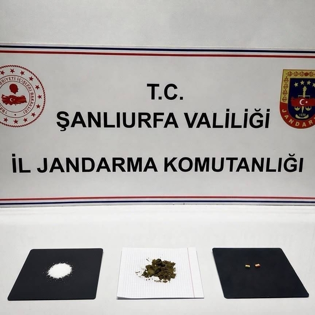 Şanlıurfa'da uyuşturucu operasyonunda 2 şüpheli gözaltına alındı
