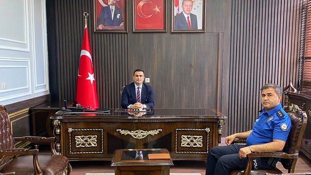 Araban'ın yeni Emniyet Amiri Kartal görevine başladı