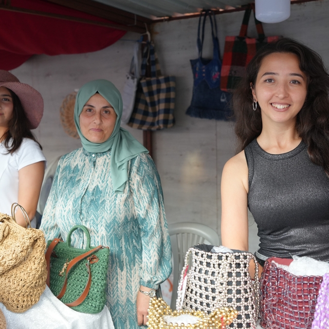 Kadın Emeği Festivali'nde el emeği ürünlere yoğun ilgi