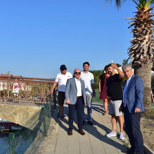 Vali Varol, Kuşadası'nda incelemelerde bulundu