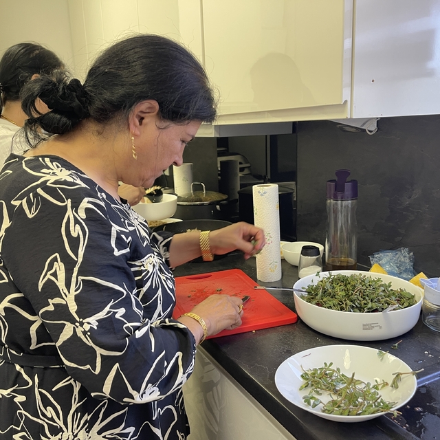 Şanlıurfa'da yetişen semizotu Almanya'da salata oldu