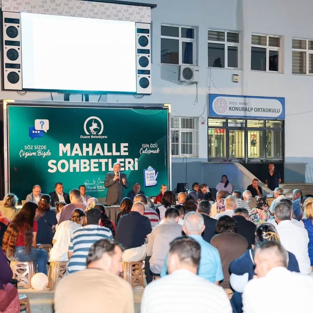 Başkan Faruk Özlü "Köklerimizi unutmadan geleceği inşa ediyoruz"