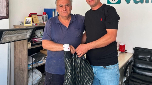 Sivrihisar'da oda başkanı esnafı tek tek ziyaret etti