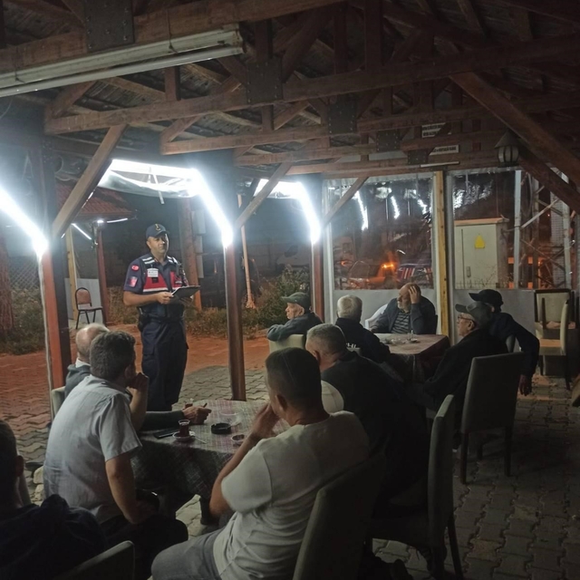 Bilecik'te köy sakinlerine yangın ve dolandırıcılık uyarısı