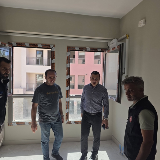 Kaymakam Algın, rezerv alanındaki çalışmaları inceledi