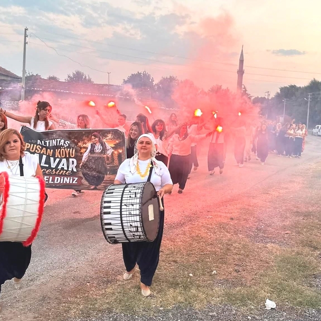 Altıntaş'ta Geleneksel Şalvar Gecesi buluşması