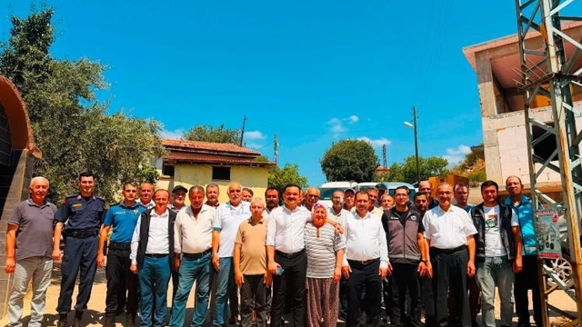 Kaymakam Titiz köylerde vatandaşlarla bir araya geldi
