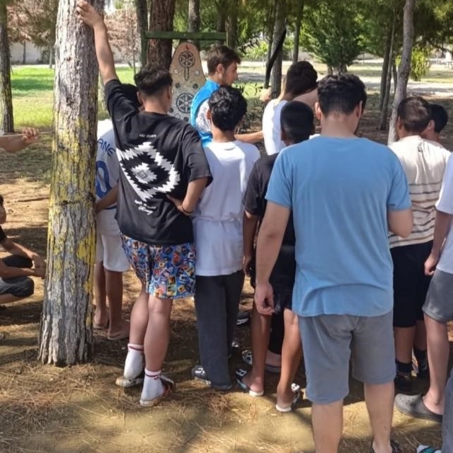 Bilecikli gençler yaz kampında doyasıya eğlendi
