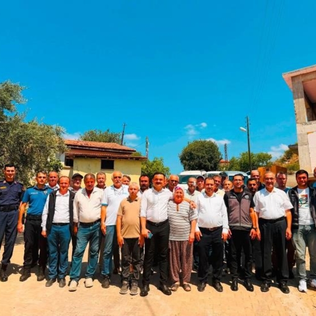 Kaymakam Titiz köylerde vatandaşlarla bir araya geldi