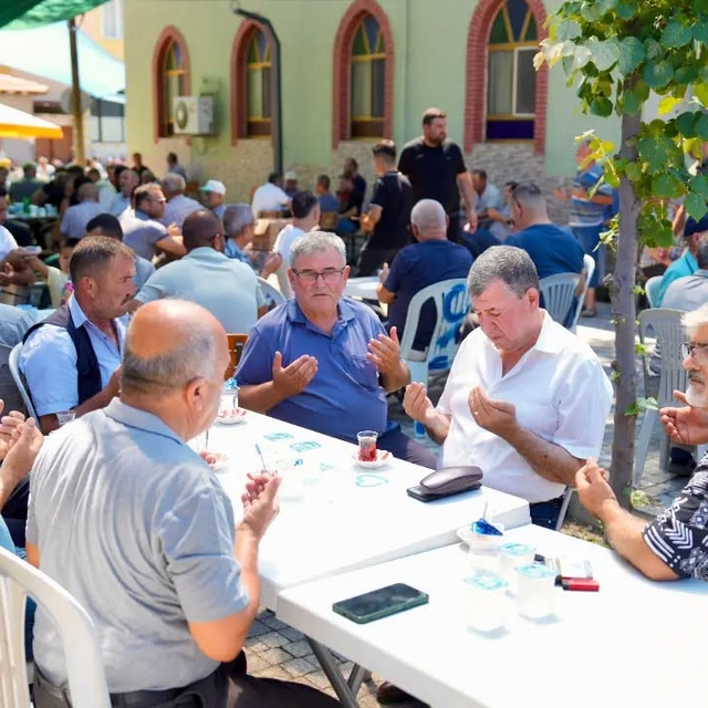 Burhaniye Börezli'de hatim sevinci