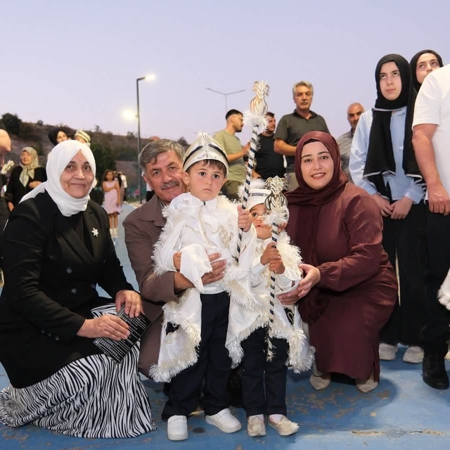 Erzincan'da sünnet şöleni geleneği bu yıl da sürdü