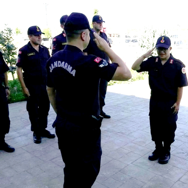Down sendromlu Berkant'ın askerlik hayali bir günlüğüne gerçek oldu