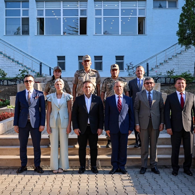 Bilecik Jandarma Eğitim Komutanı Tuğgeneral Yusuf Aslan'a veda
